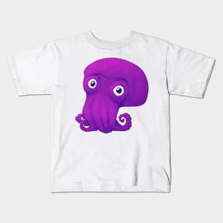 Stubby squid Kids T-Shirt